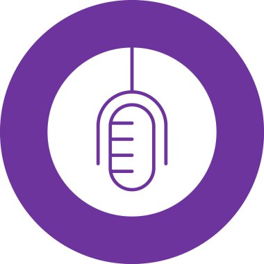 Kulaklık simgesinin vektör illüstrasyonu