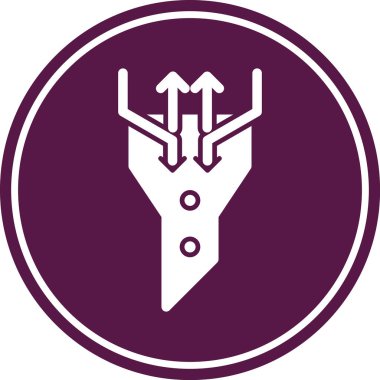 Pusula. Web simgesi basit illüstrasyon