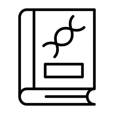 Kitap. Web simgesi basit tasarım