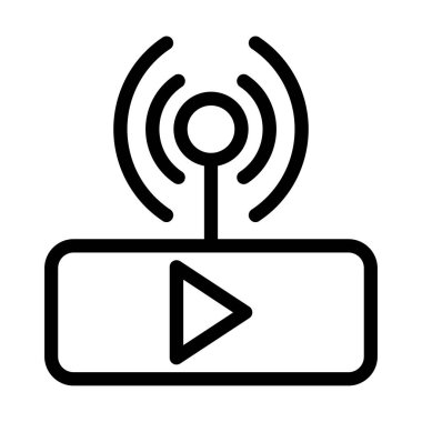 wifi simgesi vektör illüstrasyonu