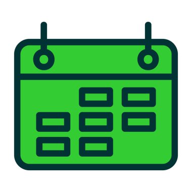 Hesap makinesi vektör simgesi. biçim iki renkli düz sembol, gri ve cyan renkler, yuvarlak açılar, beyaz arkaplan.