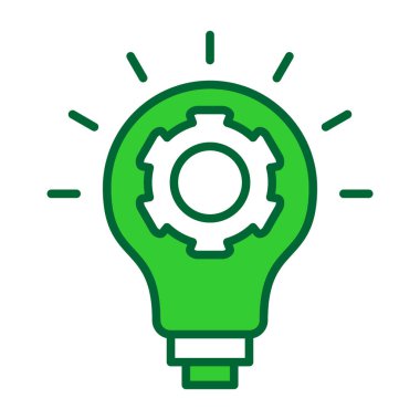 elektrik ampul vektör simgesi tasarımı