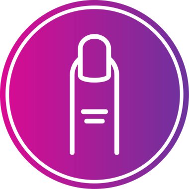 Termometre simgesinin vektör illüstrasyonu