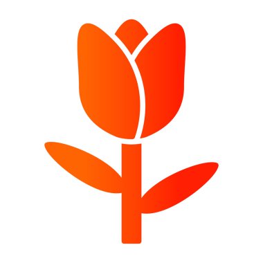 Lale simge vektör çizim