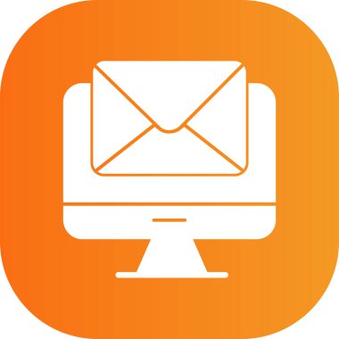 Dizüstü bilgisayar simgesi vektör çizimi