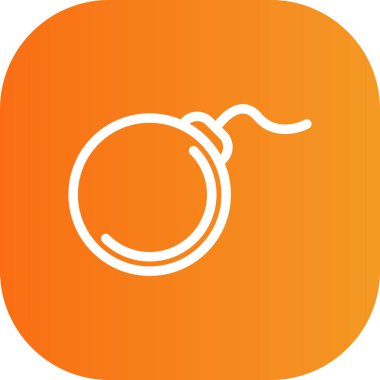 Yeni proje için bir ipin vektör simgesi