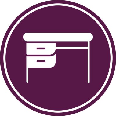 Bir bank simgesinin vektör illüstrasyonu