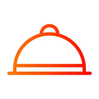 hat vektörü ince çizgi simgesi