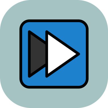 Oynatma düğmesi vektör çizimi