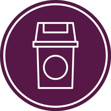 Benzersiz kahve makinesi vektör simgesi