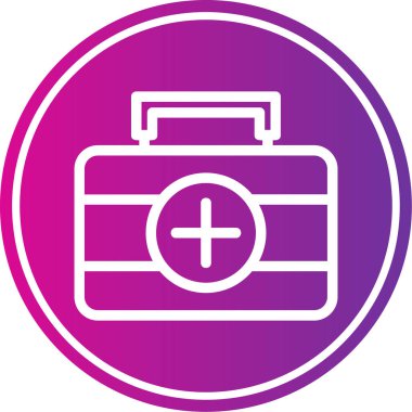 Modern bir eksiklik simgesinin vektör illüstrasyonu