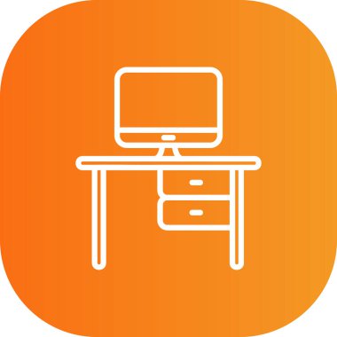 bilgisayar simgesi vektör illüstrasyonu