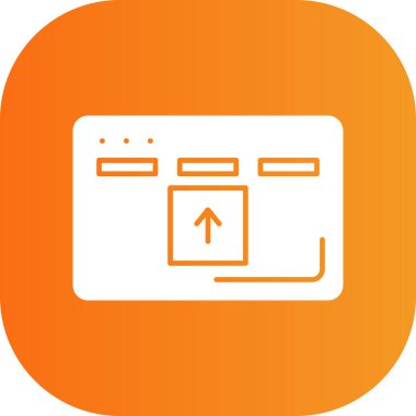 vektör lcd simge gösterimi