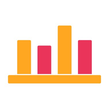 grafik vektör renk çizgisi simgesi