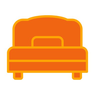 kanepe ikonu vektör illüstrasyonu