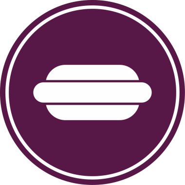 yiyecek simgesi, vektör illüstrasyonu