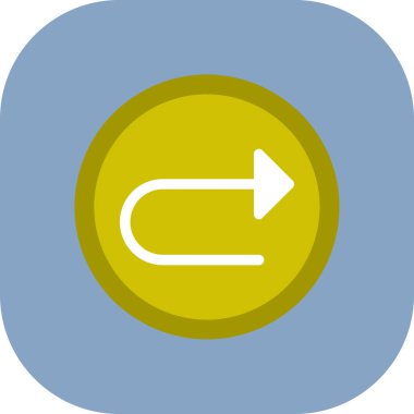 ok simgesi, modern vektör illüstrasyonu