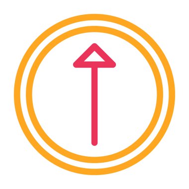 ok simgesi vektör illüstrasyonu