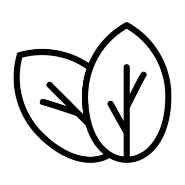 bitki simgesi vektör illüstrasyonu