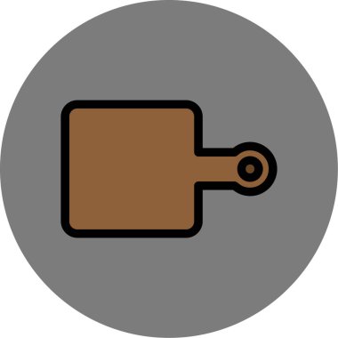 Gıda simgesinin vektör illüstrasyonu