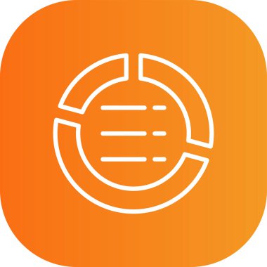 Modern simgenin vektör illüstrasyonu