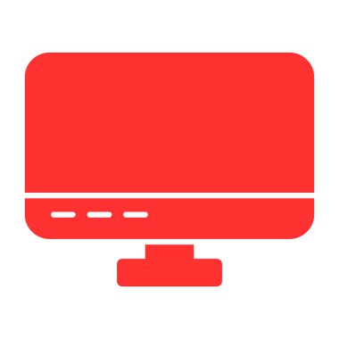 Beyaz arkaplanda dizüstü bilgisayar simgesi. vektör illüstrasyonu.