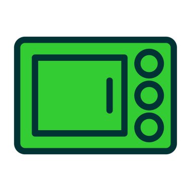 Benzin istasyonu vektör simgesi