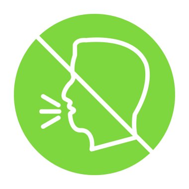 Yeşil yapraklı güzel bir kadın yüzü. vektör illüstrasyonu