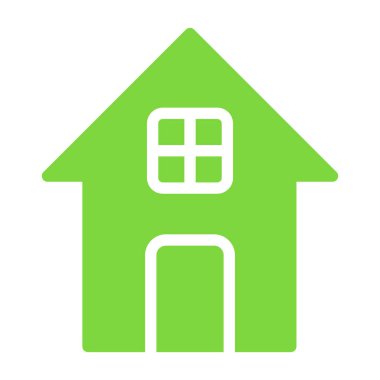 ev simgesi vektör illüstrasyonu