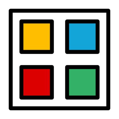 Web simgesi, vektör illüstrasyonu