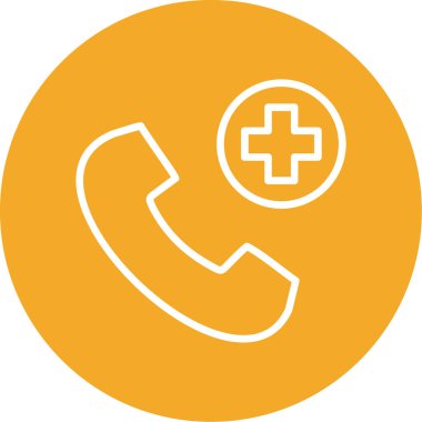 Çağrı merkezi simgesi, modern vektör illüstrasyonu