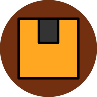 Tek bir dosyanın vektör illüstrasyonu