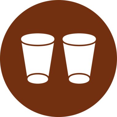 kahve fincanı simgesi vektörü