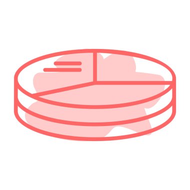 Şeker ikonu vektör illüstrasyonu