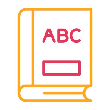 Modern eğitim ikonunun vektör illüstrasyonu