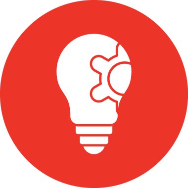 fikir simgesi, vektör illüstrasyonu