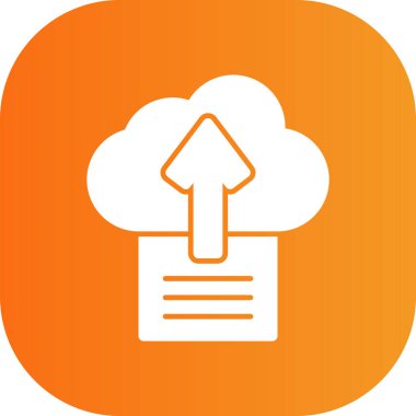 vektör Bulut simgesi illüstrasyonu