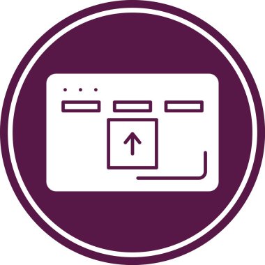 Modern b 'nin vektör illüstrasyonu eksik simgesi