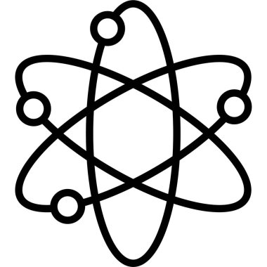 atom simgesi, satır biçimi