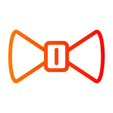 Simge vektörünü bağla. İnce çizgi işareti. İzole edilmiş kontür sembolü gösterimi