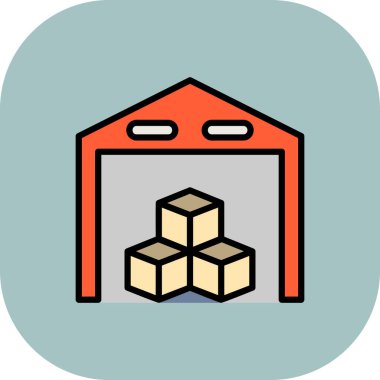 Bir oyuncak simgesinin vektör illüstrasyonu