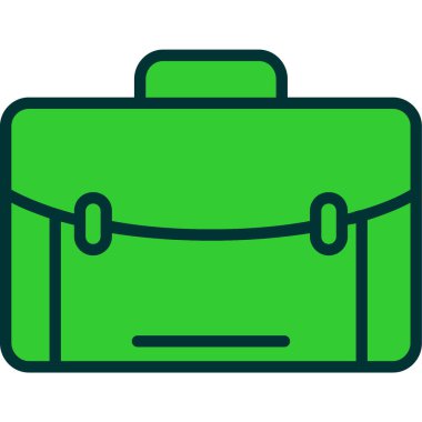 Evrak Çantası'nı web simgesi, vektör çizim