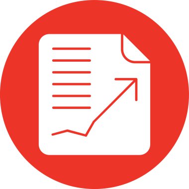 belge simgesi, vektör çizimi