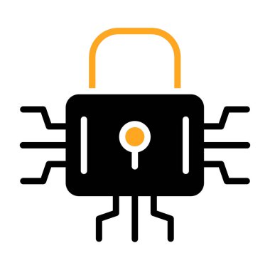 hata vektörü glyph düz simgesi