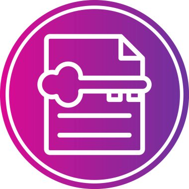 Dosya. Web simgesi basit tasarım