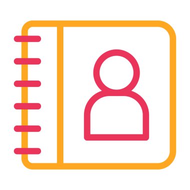 Tek bir izole simgenin vektör illüstrasyonu