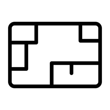 Seo simgesinin vektör illüstrasyonu