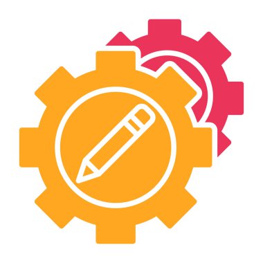 Vektör illüstrasyonu, simge ögesi biçimi