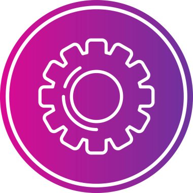 Teçhizat Web simgesi basit illüstrasyon