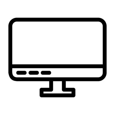 bilgisayar simgesi vektör illüstrasyonu